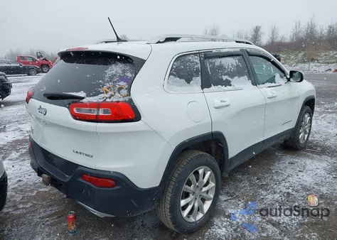 2015 Jeep Cherokee Limited из США, поврежденный, VIN 1C4PJMDS1FW509485